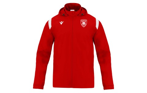 ISB - SARANSK FULL ZIP WINDBREAKER RED/WHT