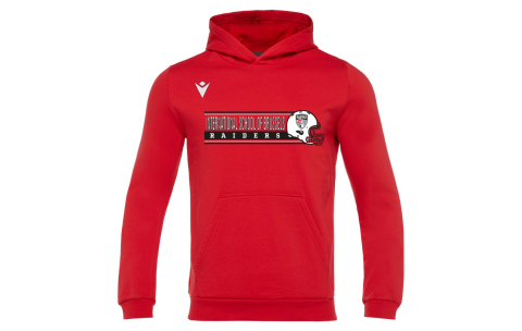 ISB - BANJO HERO HOODY RED AMERICAN FOOTBALL