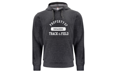 ISB - CLIQUE BASIC HOODY ANTRCIET U14 TRACK & FIELD GEAR HOODY