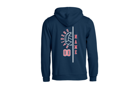 ISB - CLIQUE BASIC HOODY DARK NAVY 2025 VARSITY GIRLS VOLLEYBALL