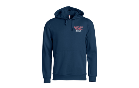 ISB - CLIQUE BASIC HOODY DARK NAVY 2025 VARSITY GIRLS VOLLEYBALL