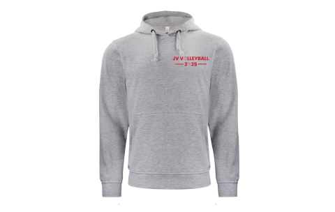 ISB - CLIQUE BASIC HOODY GREY MELANGE 2025 JV GIRLS VOLLEYBALL