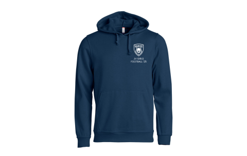 ISB - CLIQUE BASIC HOODY DARK NAVY 2025 JV GIRLS FOOTBALL