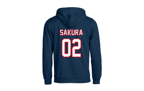 ISB - CLIQUE BASIC HOODY DARK NAVY 2025 VARSITY GIRLS FOOTBALL