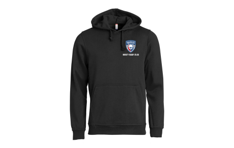 ISB - CLIQUE BASIC HOODY BLACK 2025-2026 VARSITY RUGBY 