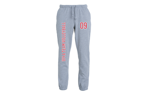 ISB - CLIQUE BASIC PANTS GREY MELANGE U14 A TEAM VOLLEYBALL