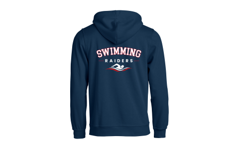 ISB - CLIQUE BASIC HOODY DARK NAVY SWIMMING TEAM