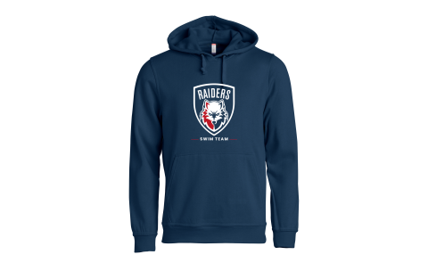 ISB - CLIQUE BASIC HOODY DARK NAVY SWIMMING TEAM
