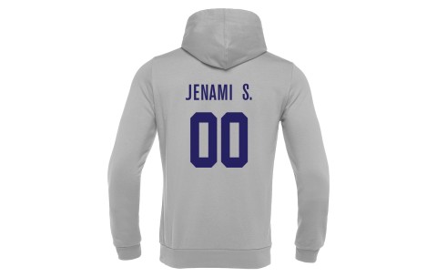 ISB - BANJO HERO HOODY GRY 2025 JV GIRLS BASKETBALL