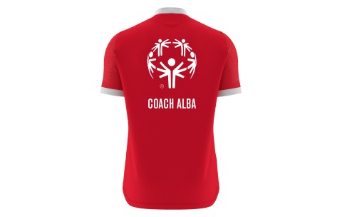 ISB - WYVERN ECO SHIRT SS RED/WHT COACH