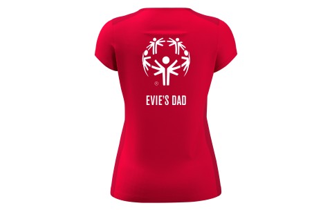 ISB - ZINC WOMAN SHIRT RED/DRED/WHT SS ATHLETE