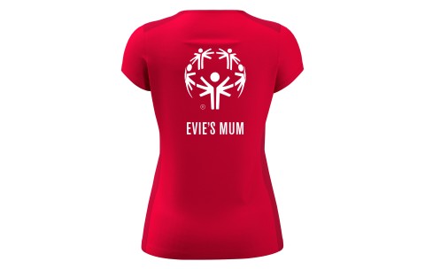 ISB - ZINC WOMAN SHIRT RED/DRED/WHT SS ATHLETE