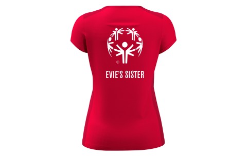 ISB - ZINC WOMAN SHIRT RED/DRED/WHT SS ATHLETE