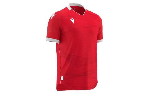 ISB - WYVERN ECO SHIRT SS RED/WHT COACH