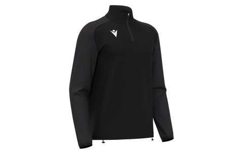 ISB - ISEN 1/4 ZIP TOP BLK/DGRY - VARSITY RUGBY TRAINING