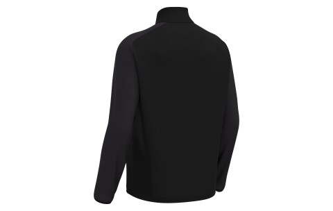 ISB - ISEN 1/4 ZIP TOP BLK/DGRY - VARSITY RUGBY TRAINING