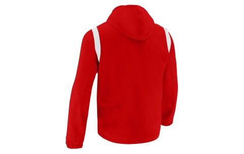 ISB - SARANSK FULL ZIP WINDBREAKER RED/WHT