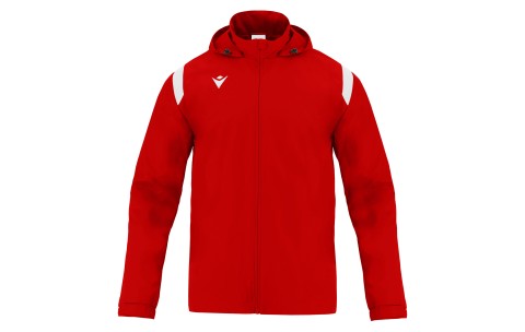 ISB - SARANSK FULL ZIP WINDBREAKER RED/WHT