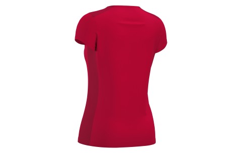 ISB - ZINC WOMAN SHIRT RED/DRED/WHT SS COACH