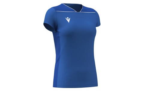 ISB - ZINC WOMAN SHIRT ROY/DROY/WHT SS COACH