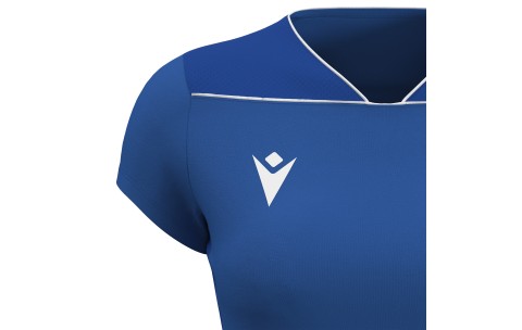 ISB - ZINC WOMAN SHIRT ROY/DROY/WHT SS COACH